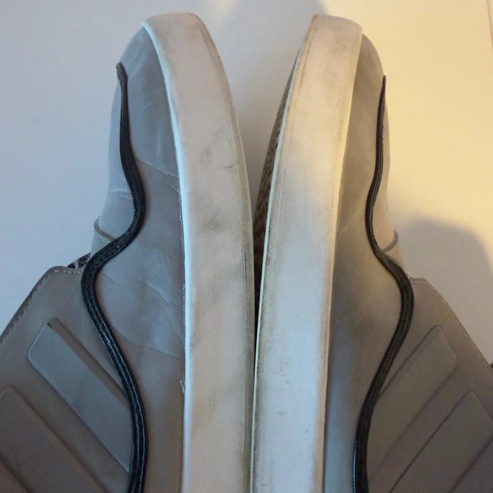 Adidas AR 2.0 Gray High Top Sneakers Size 13 Ankle Strap Streetwear Basketball